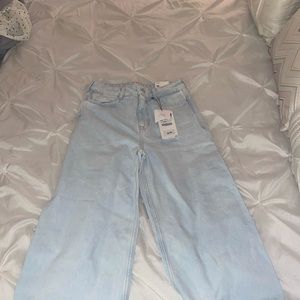Zara wide leg jeans